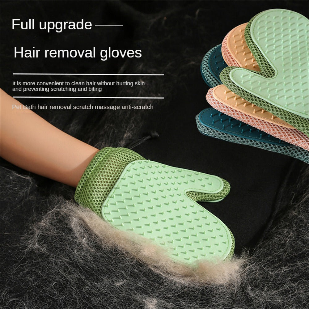 Magical Pet Grooming Glove for Effortless Fur Removal