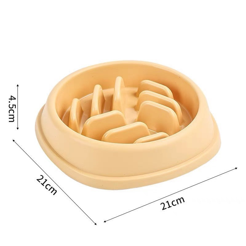 Anti-Choke Pet Bowl for Calm and Controlled Mealtimes
