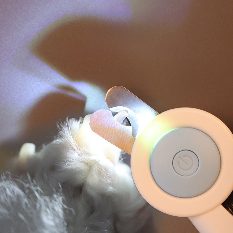 Safe Nail Clipper with LED Light for Dogs and Cats