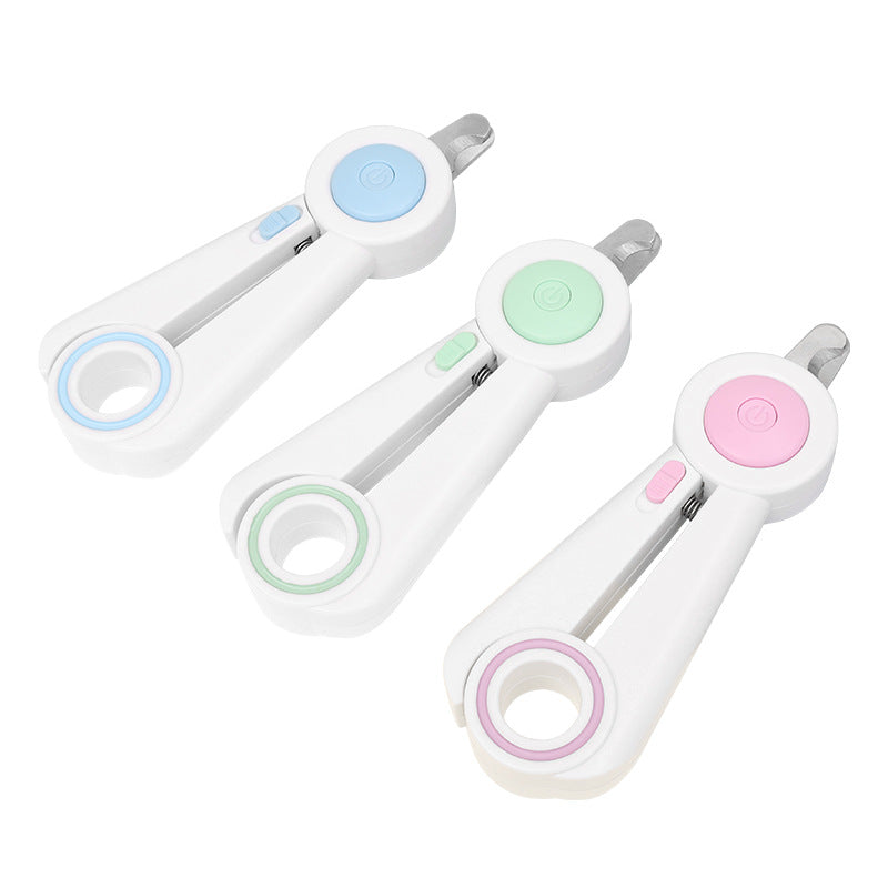 Safe Nail Clipper with LED Light for Dogs and Cats
