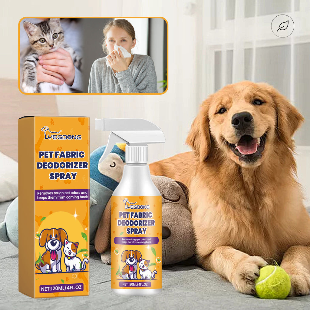 Fresh Pet Deodorant Spray for Long-Lasting Odor Control