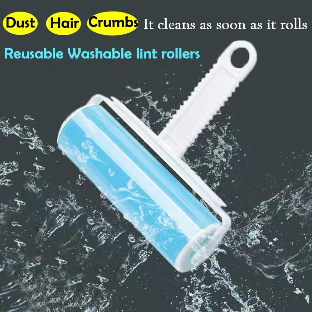 Washable Sticky Roller for Clothes and Pet Hair Cleanup