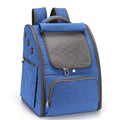 Comfortable Pet Travel Backpack with Breathable Foldable Design